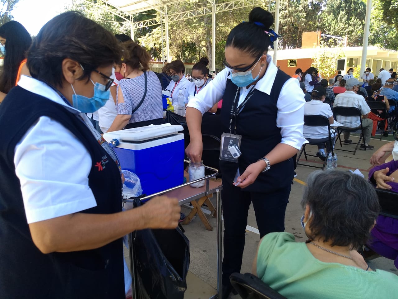 vacunación en tenencias de Morelia