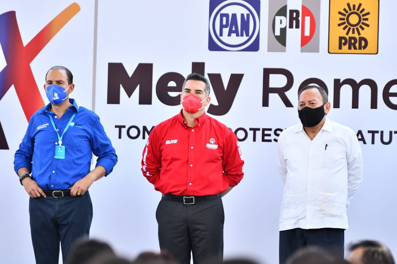 Líderes nacionales del PAN-PRI-PRD se reunirán en Michoacán