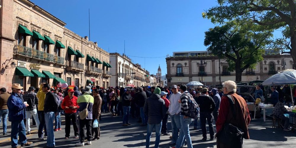 Se plantará la CNTE frente a Palacio de Gobierno