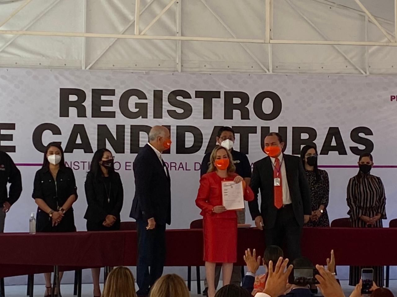 Se registra la única candidata al gobierno de Michoacán