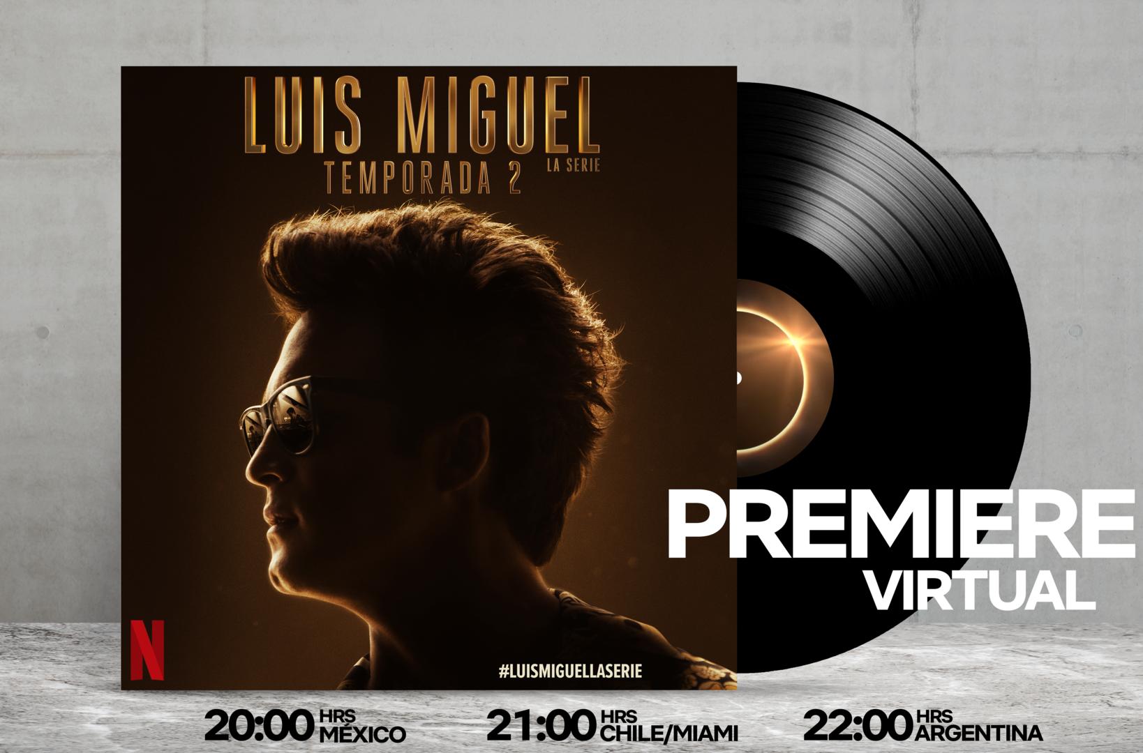 Anuncian premier virtual para nueva temporada de Luis Miguel