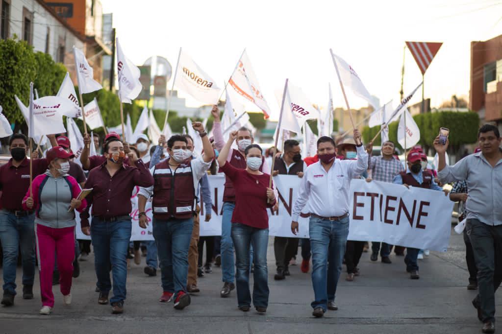 Caravana en Defensa de la Esperanza en Maravatío