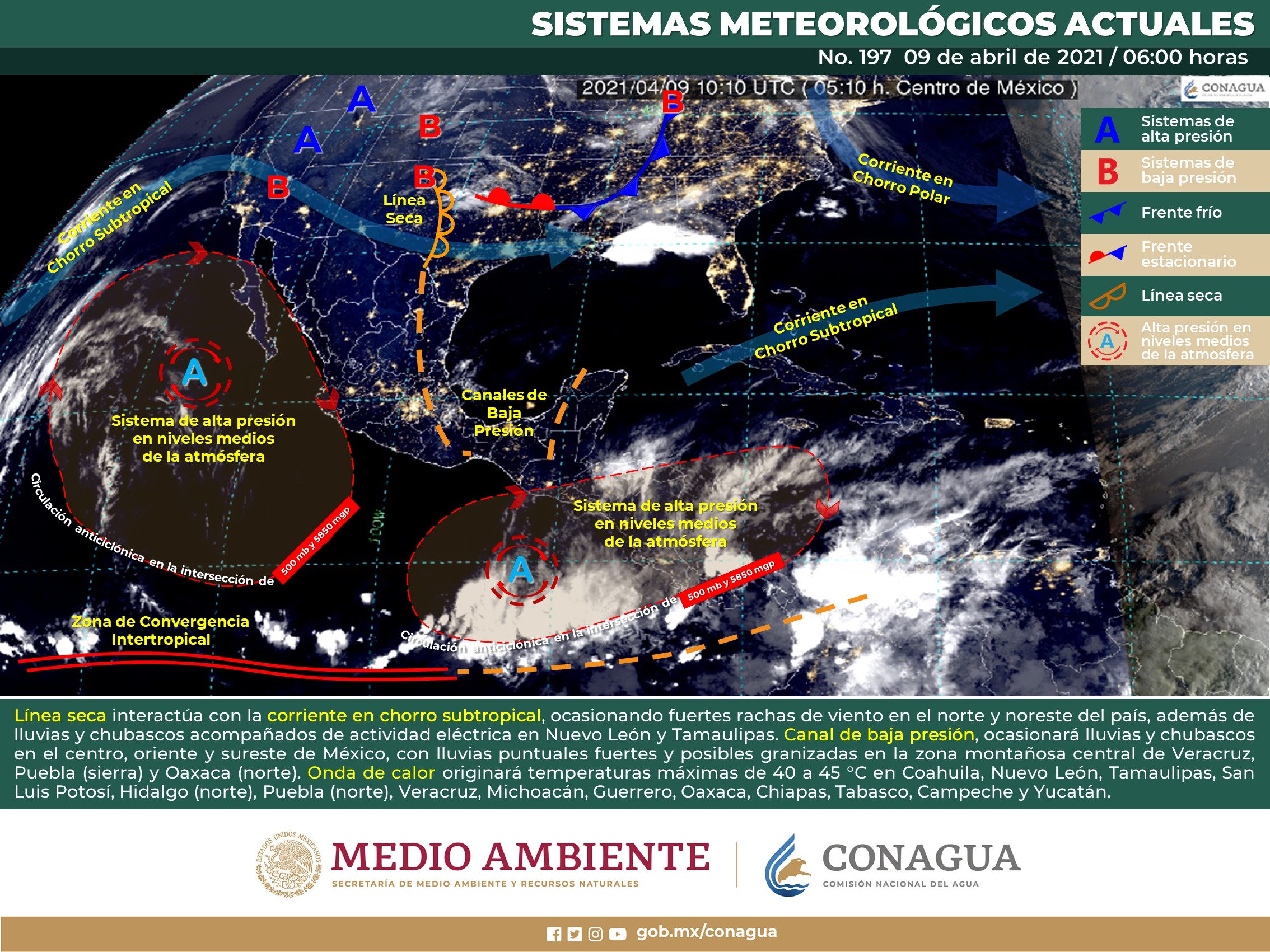 Estado del meteorológico para hoy viernes