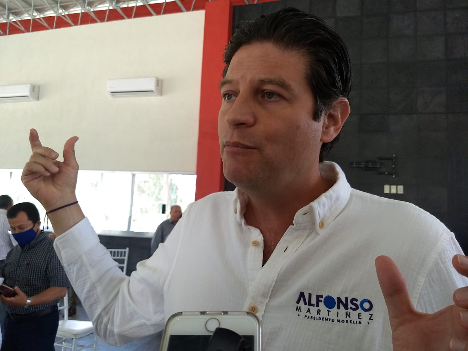 Alfonso Martínez priorizará empresas morelianas para obras