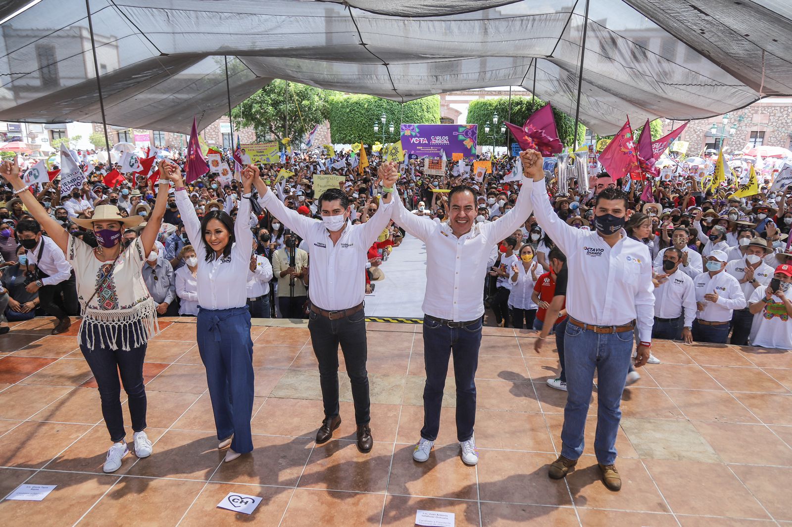 Carlos Herrera en Zitácuaro