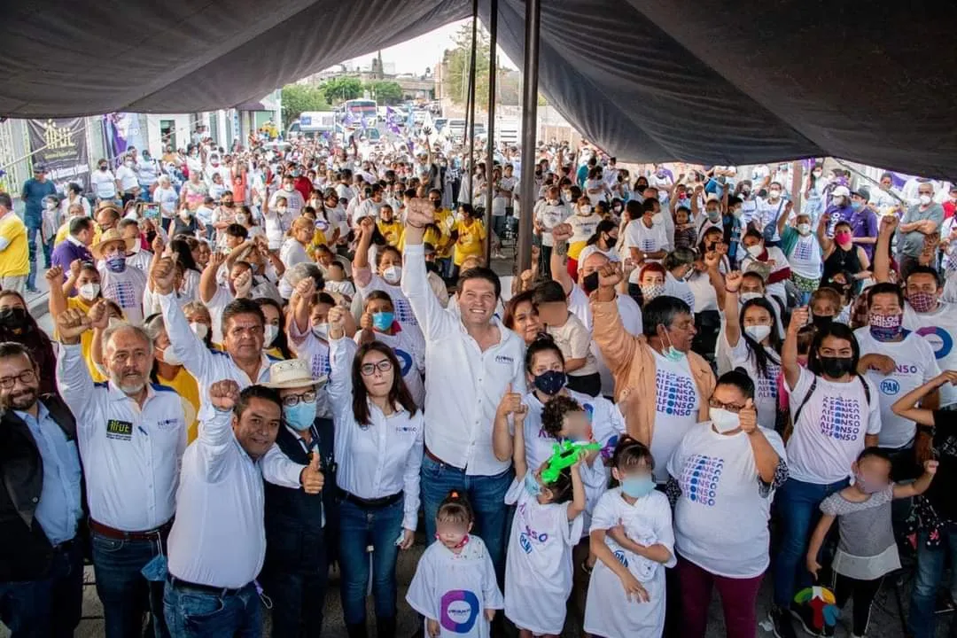 Grupos sociales comprometen multiplicar votos para consolidar triunfo copeteado de Alfonso Martínez