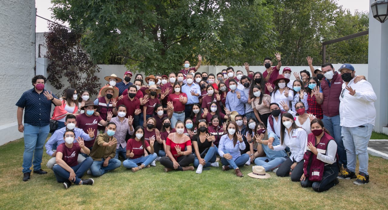 Juventud michoacana cierra filas para consolidar la 4T en Michoacán