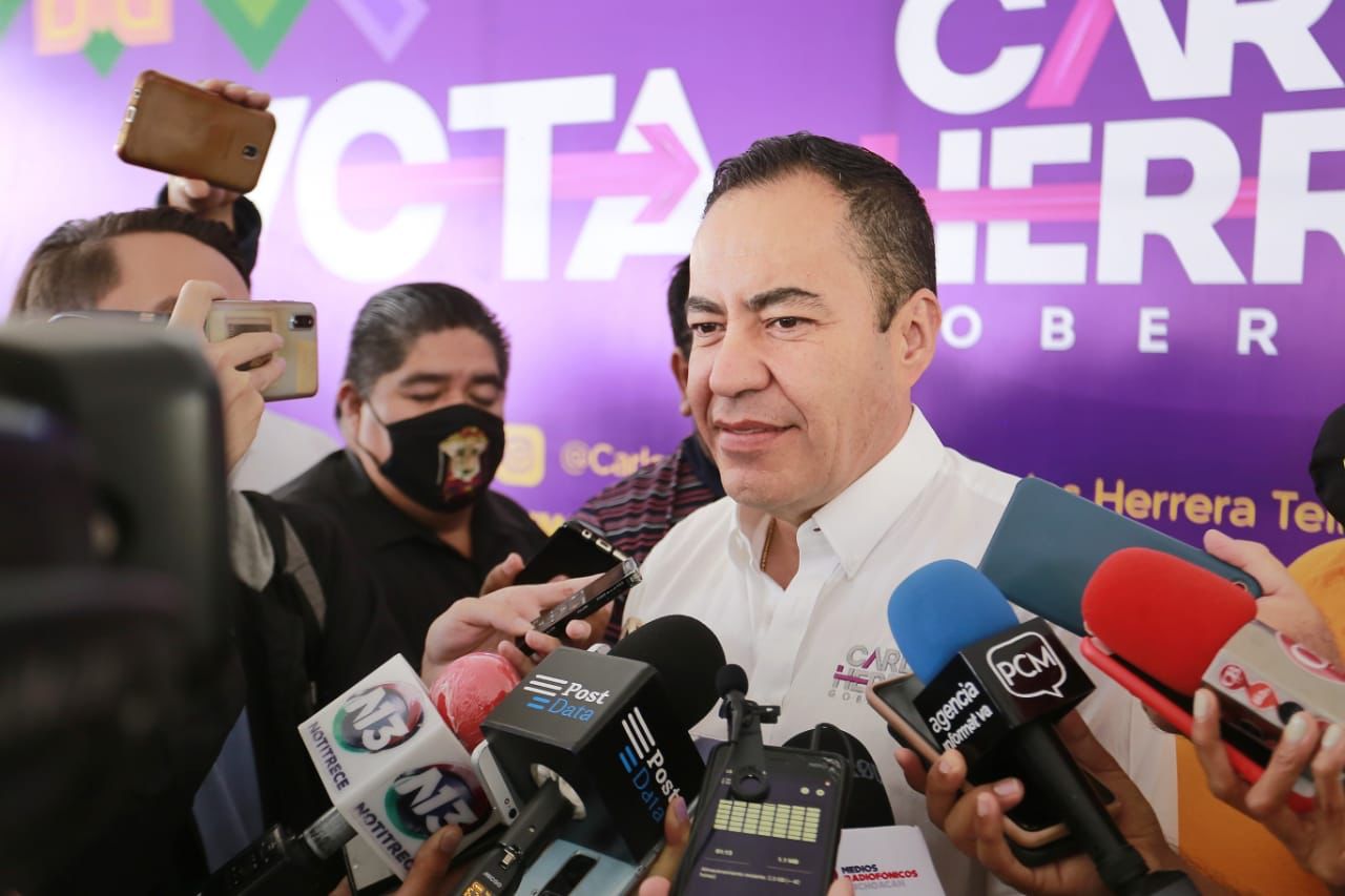 No soy candidato de nadie; mi invitación es al diálogo: Herrera a CNTE