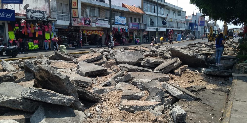 SUOP señala que tuberías en avenida Lázaro Cárdenas son el principal problema a enfrentar