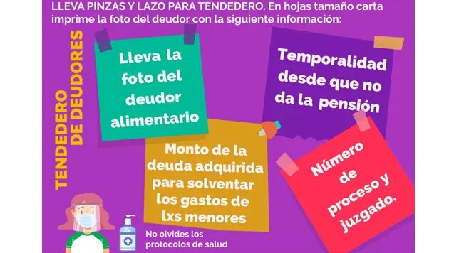 Denunciarán padres deudores pensión alimenticia