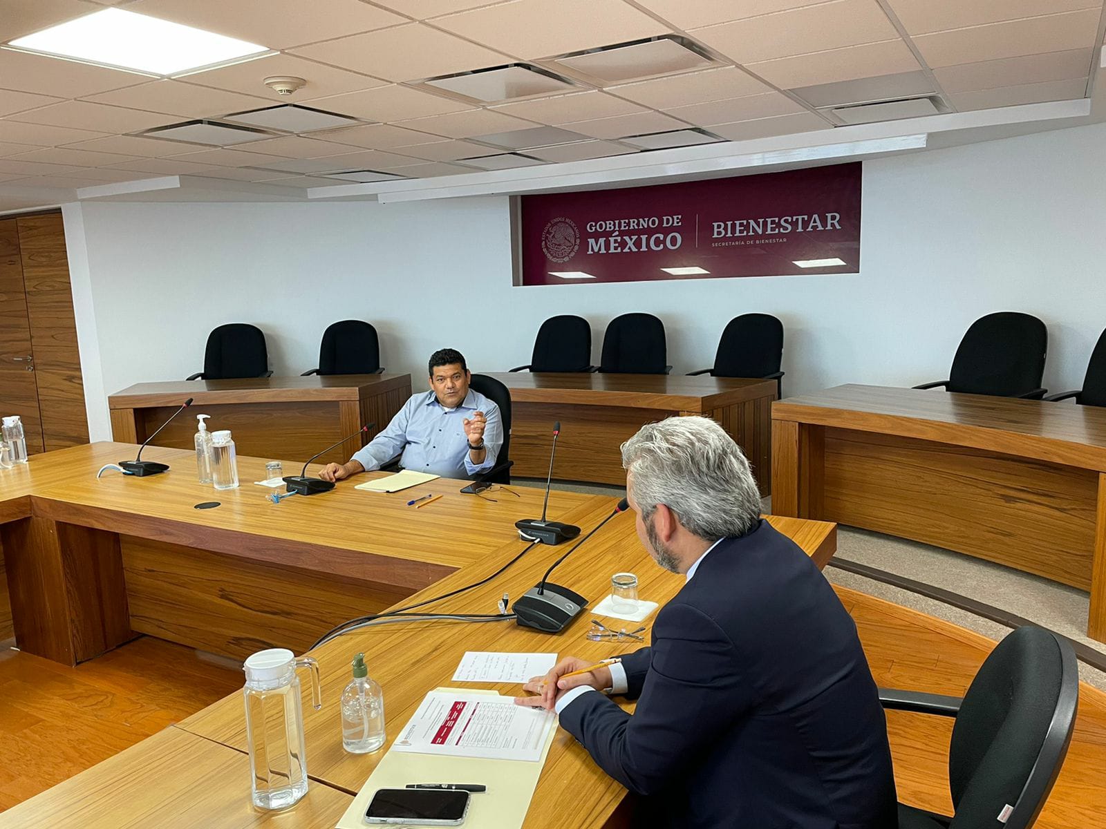 Bedolla gestiones de apoyo federal