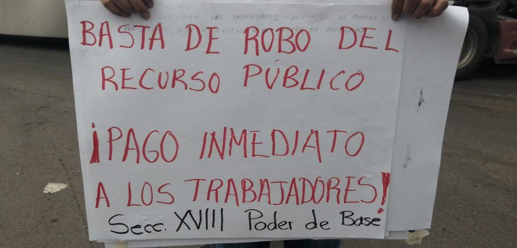 Poder de Base bloquea vías