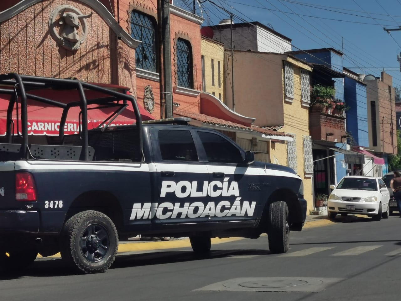 personal policiaco en Michoacán