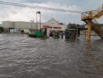 Tras fuerte lluvia en Morelia, colonias con  inundaciones