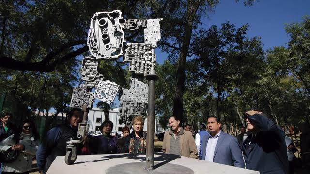 robo Paseo Escultórico sin denuncia