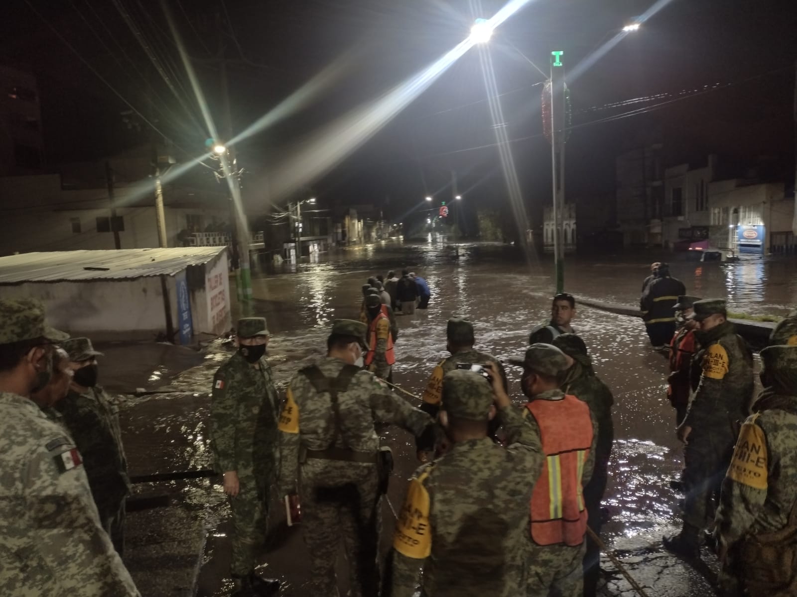 Activan en Hidalgo Plan DN-III-E por inundaciones