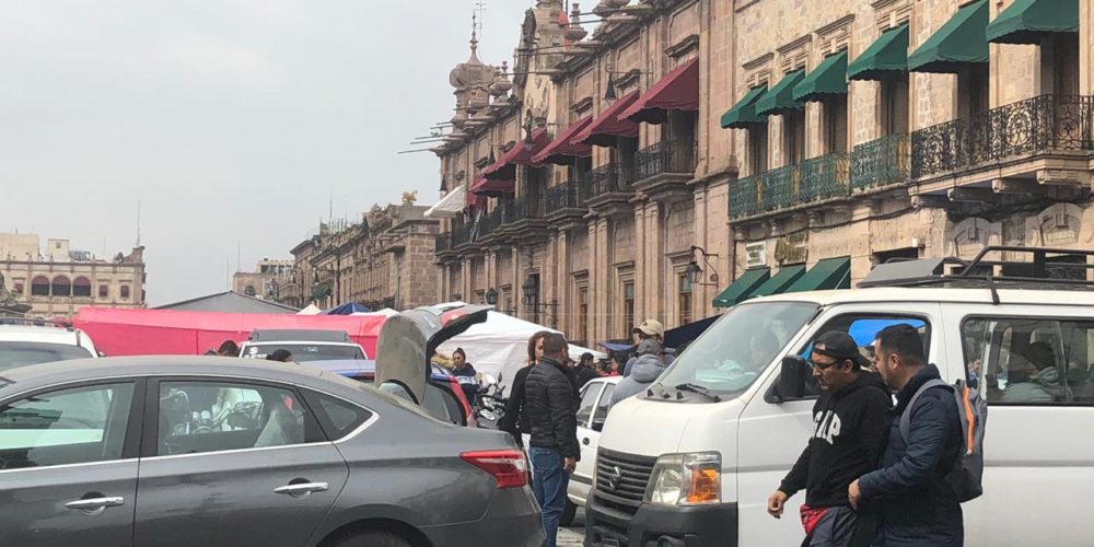 Se plantará CNTE frente a Palacio de Gobierno este lunes