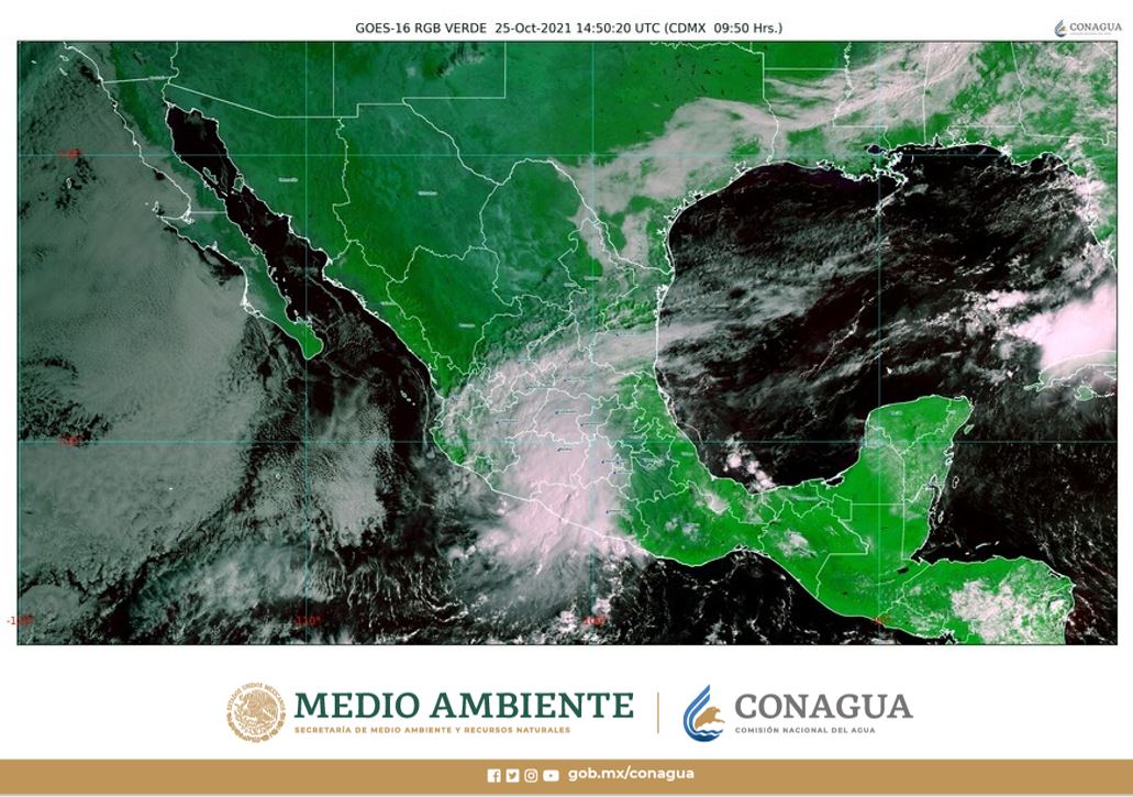 Se degrada Rick sobre Michoacán