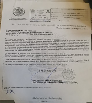 despojo desvío Cobaem Silvano