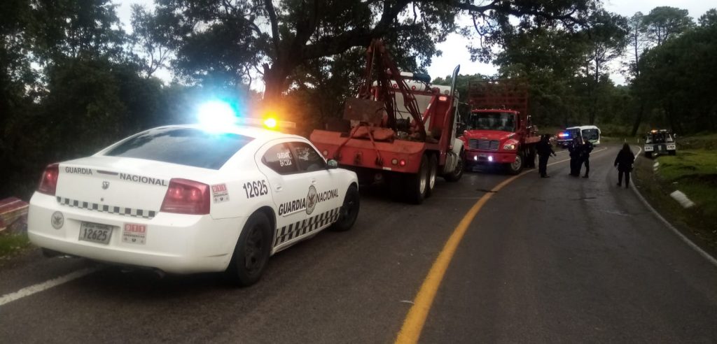 robo camión grúas policía Quiroga