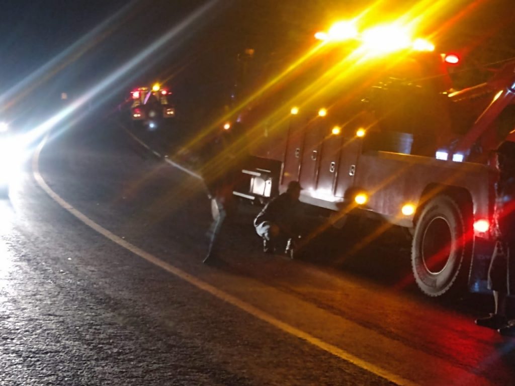 robo camión grúas policía Quiroga