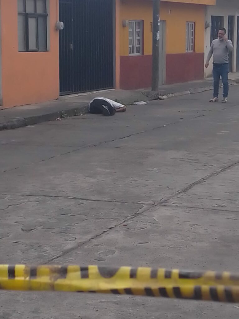 Acribillan a balazos a sujeto en la colonia El Porvenir