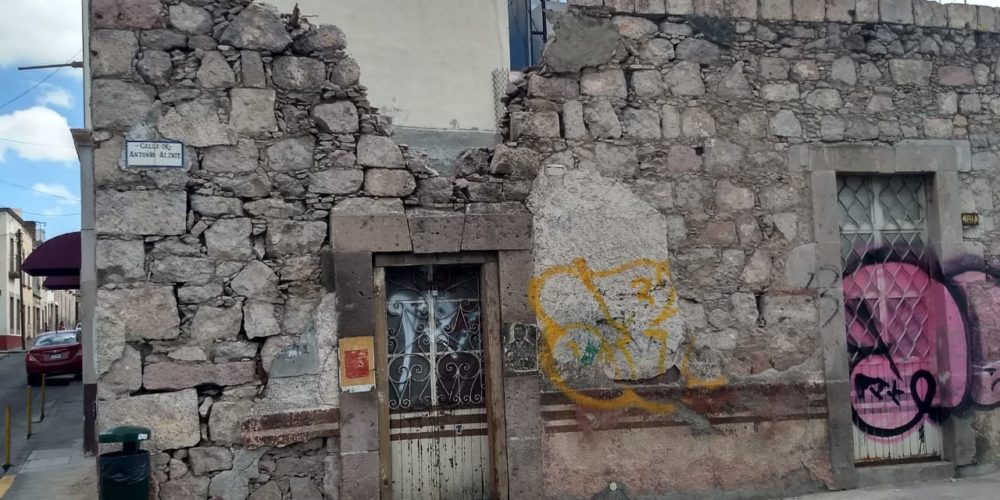 Ayuntamiento sin diagnóstico de casas del Centro cayéndose o destruidas