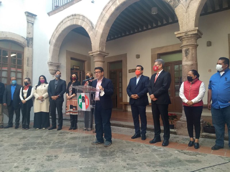 Dice PRI Michoacán que va contra el reemplacamiento 2022