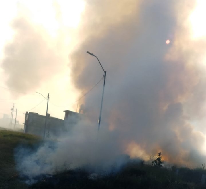 Incendio bomberos