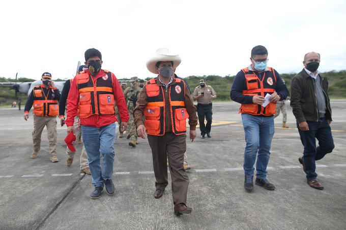 Revisan afectaciones en región Amazonas tras sismo