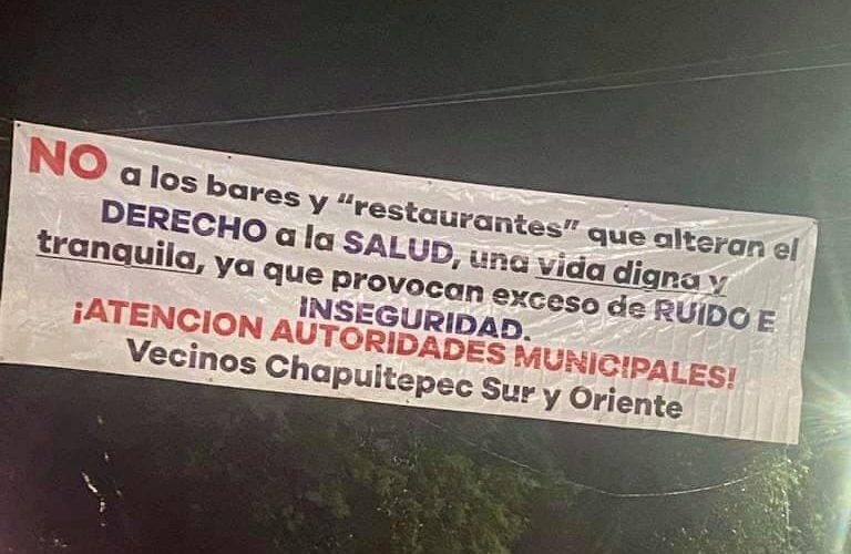 Tras quejas de vecinos, 4 antros en Chapultepec Norte comienzan a cerrar temprano