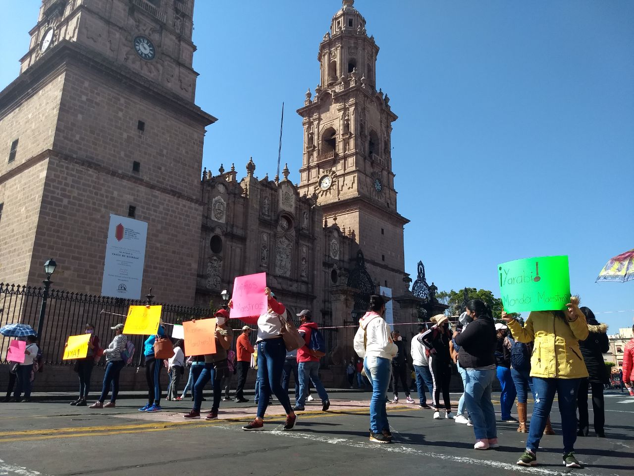 Morelia manifestaciones por día