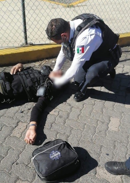 Policía arrollado Terminal Au