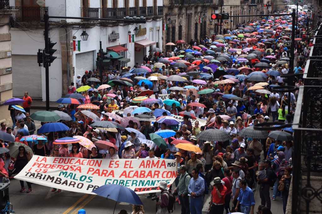 Se manifestará Poder de Base en el Centro Histórico de Morelia