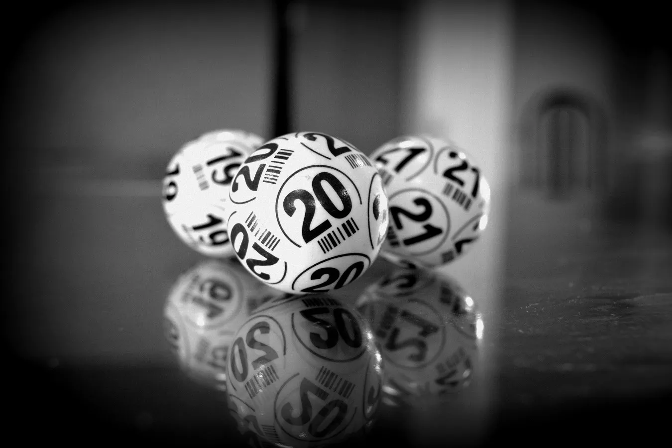 Bolas del sorteo de lotería Melate