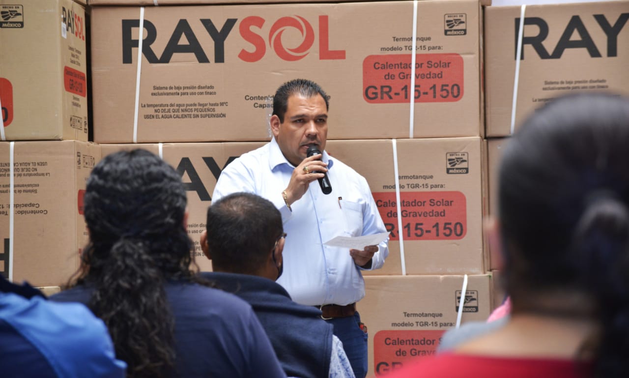 subsidio para calentadores solares en Tarímbaro