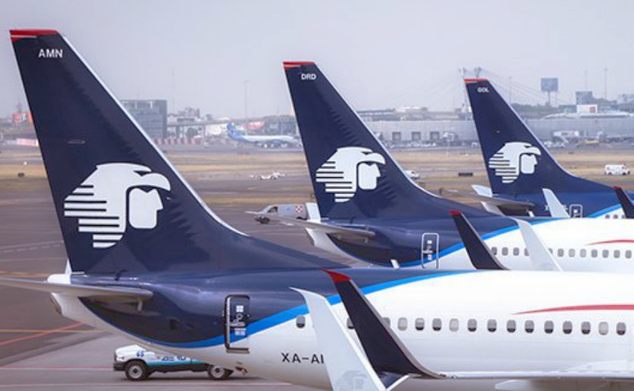 Cancela Aeroméxico vuelos en el AICM