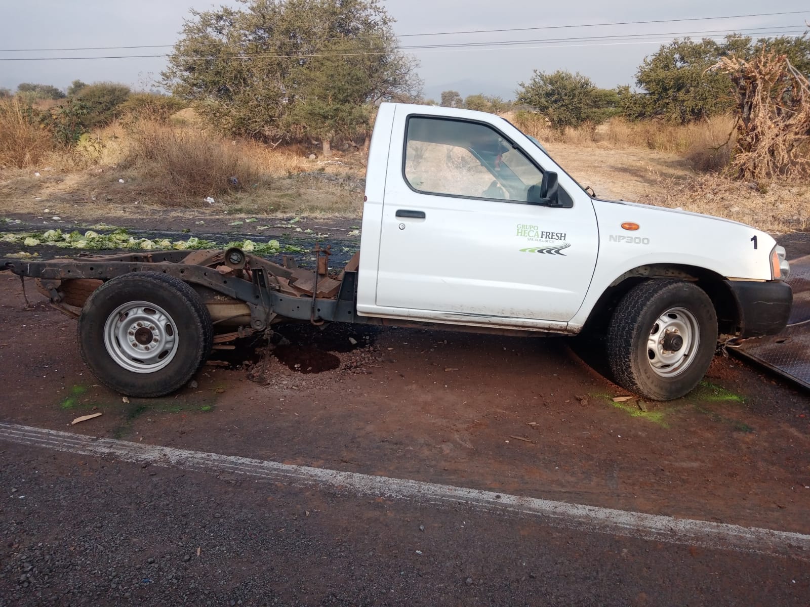 Choque autobús camioneta