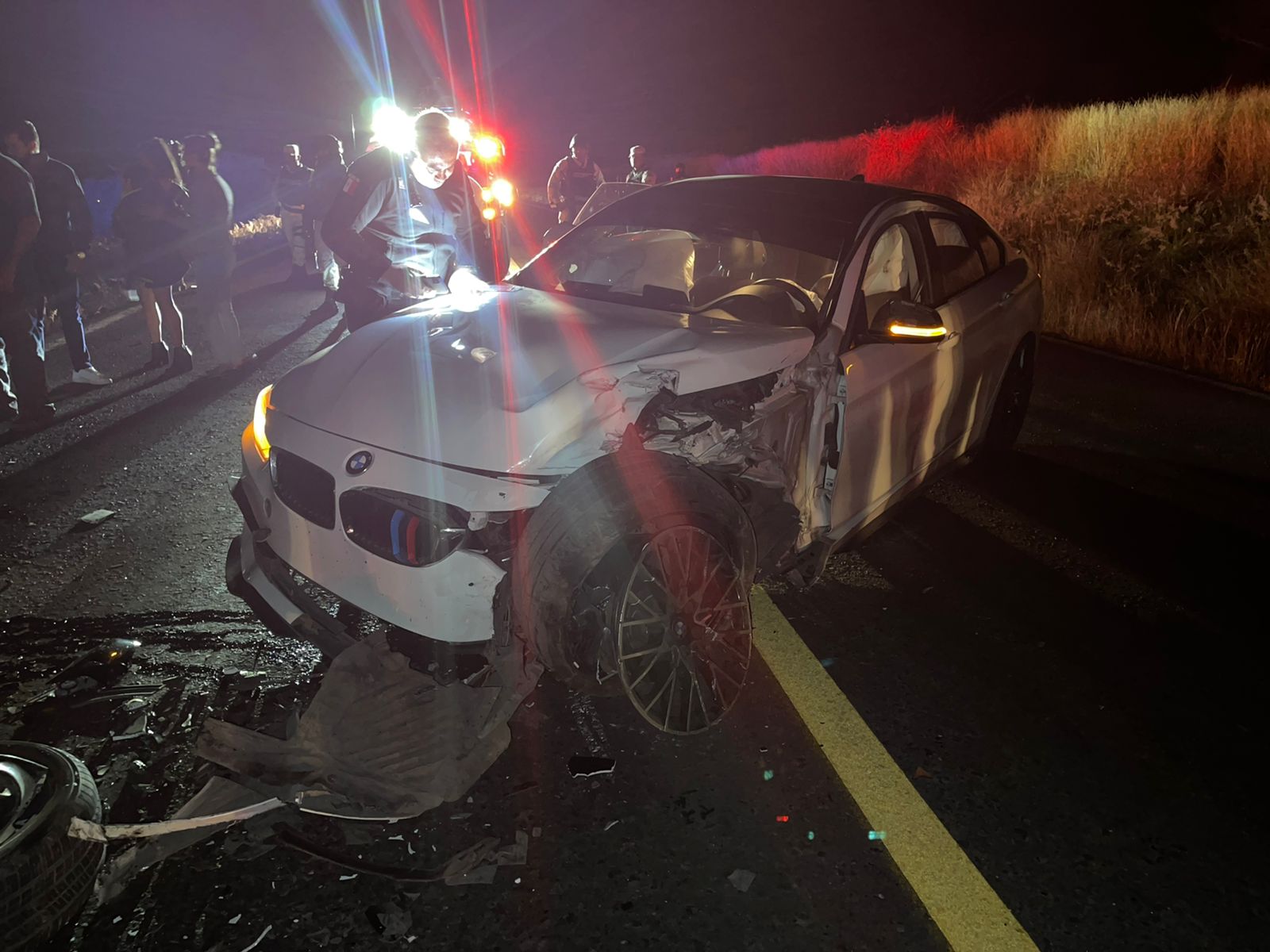 Choque en la carretera a Zamora deja tres lesionados