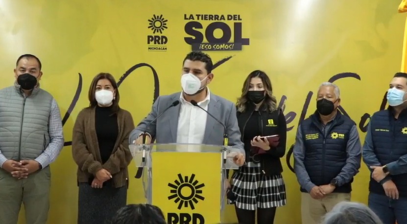 Cuestiona PRD “nula” estrategia de gobierno de Michoacán ante pandemia