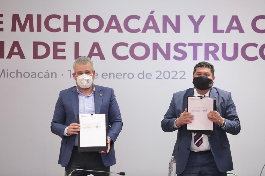 Gobierno Michoacán acuerda CMIC