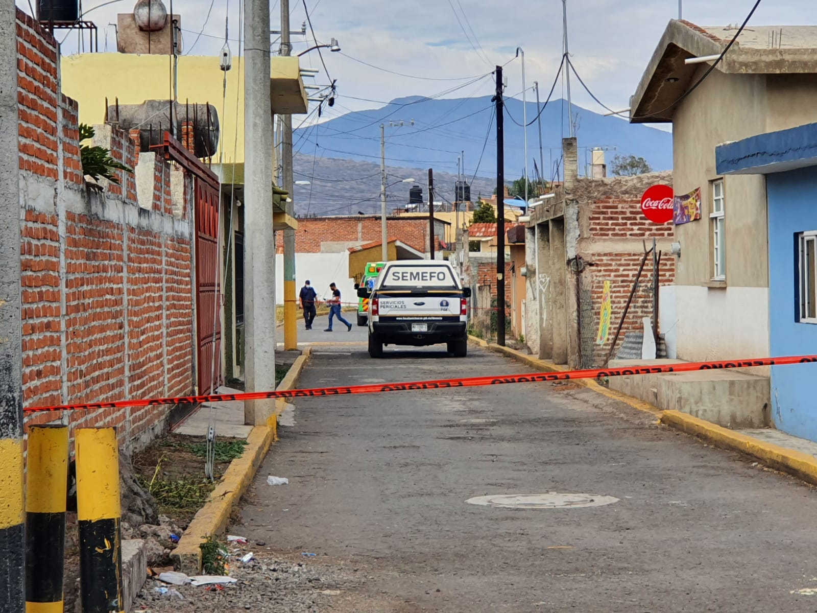 Hombre asesinado colonia Amezcua