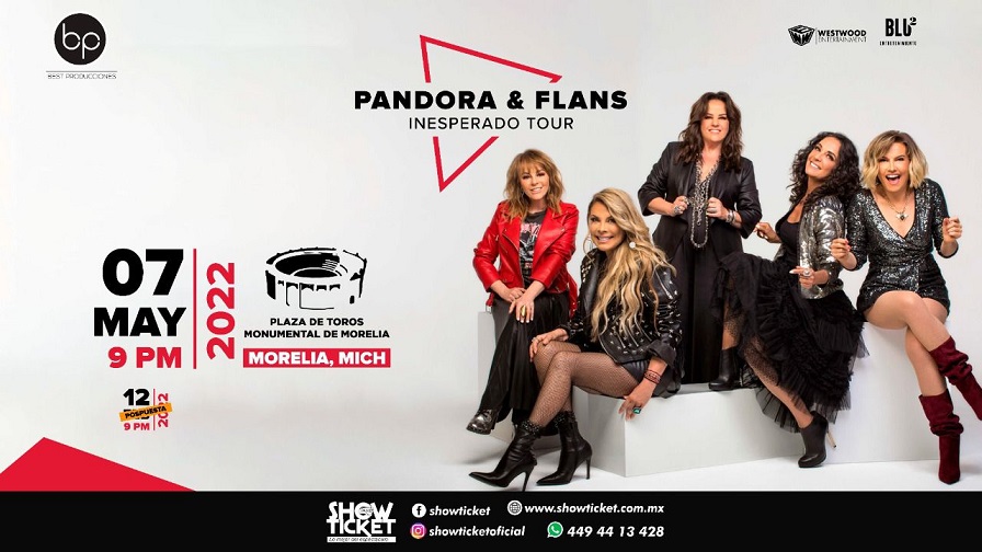 Inesperado Tour Pandora & Flans