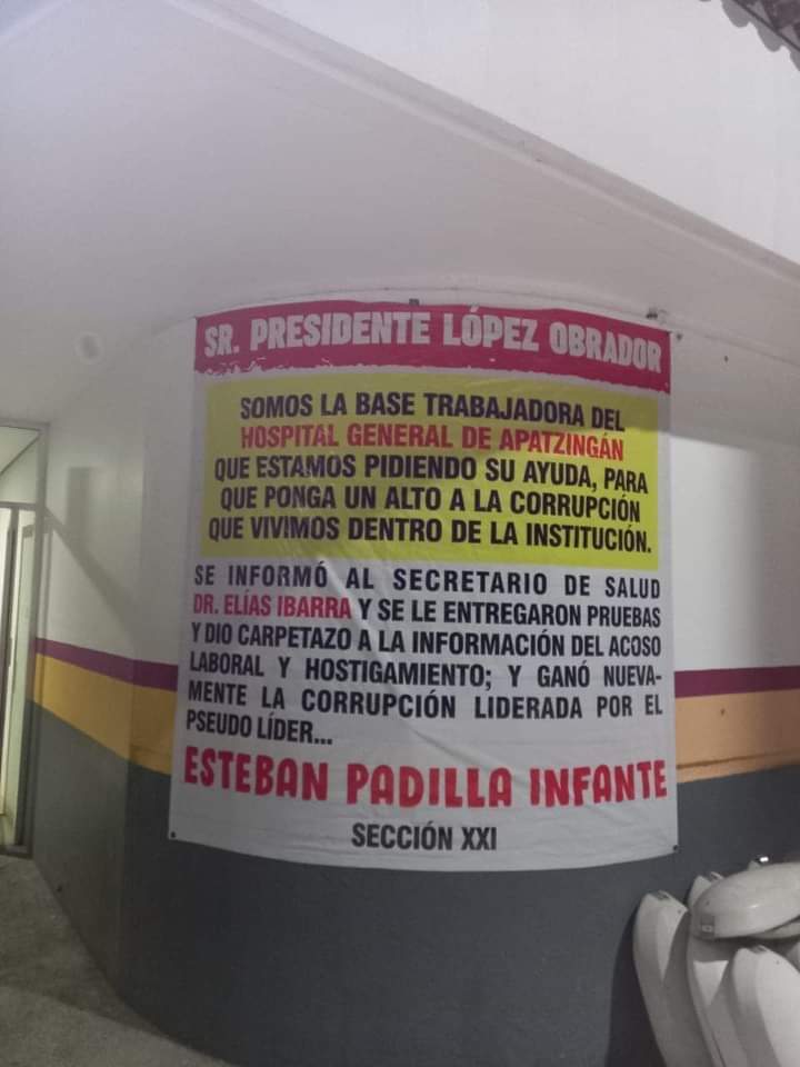Trabajadores de Salud en Michoacán denuncian acoso laboral