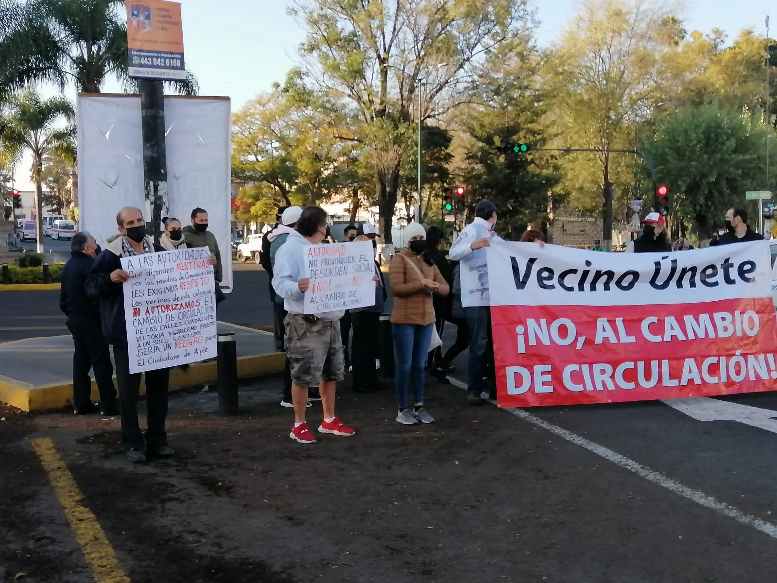 Vecinos de la Guadalupe Victoria se niegan de nuevo a cambio de sentido