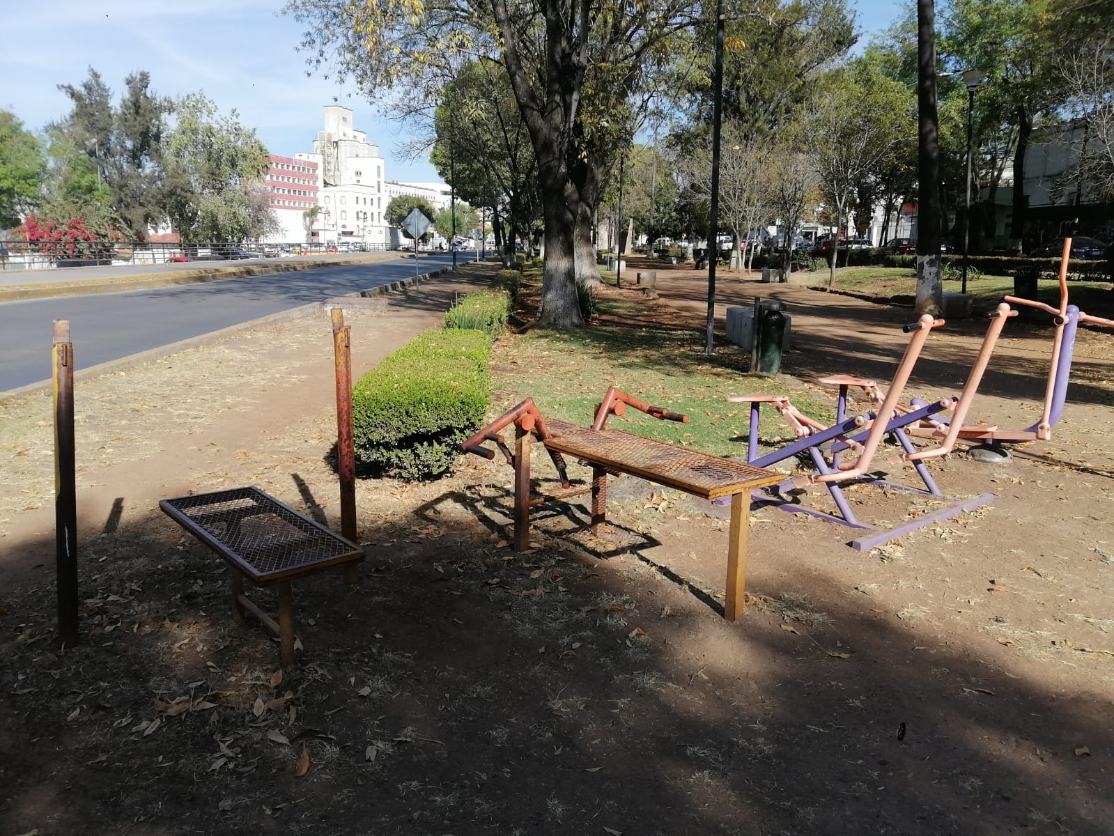 gimnasios al aire libre