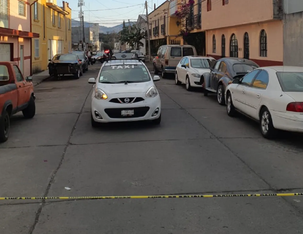 Asesinan a un taxista colonia Guadalupe