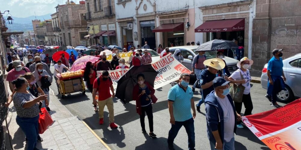 Este miércoles marchará magisterio michoacano en Morelia