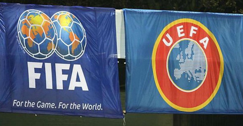 FIFA UEFA suspenden Rusia