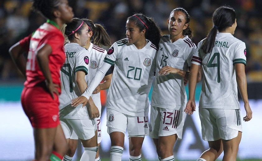 Selección Femenil México golea